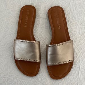Jack Rogers Slides platinum Colette
